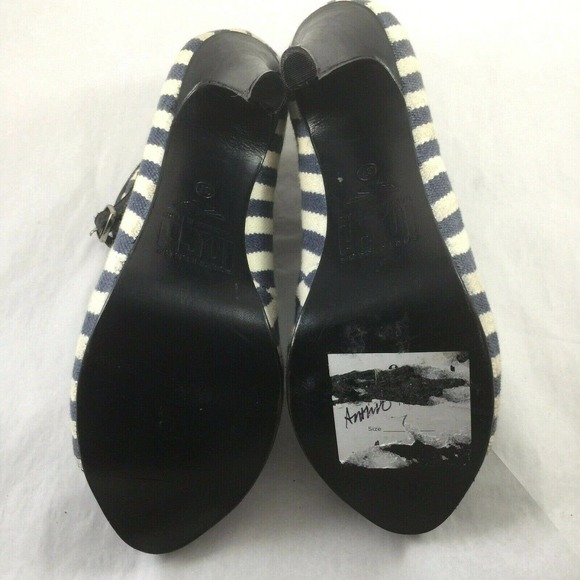 Anthropologie Fortress Inca Pump Bootie Sandal 37 - Picture 7 of 8